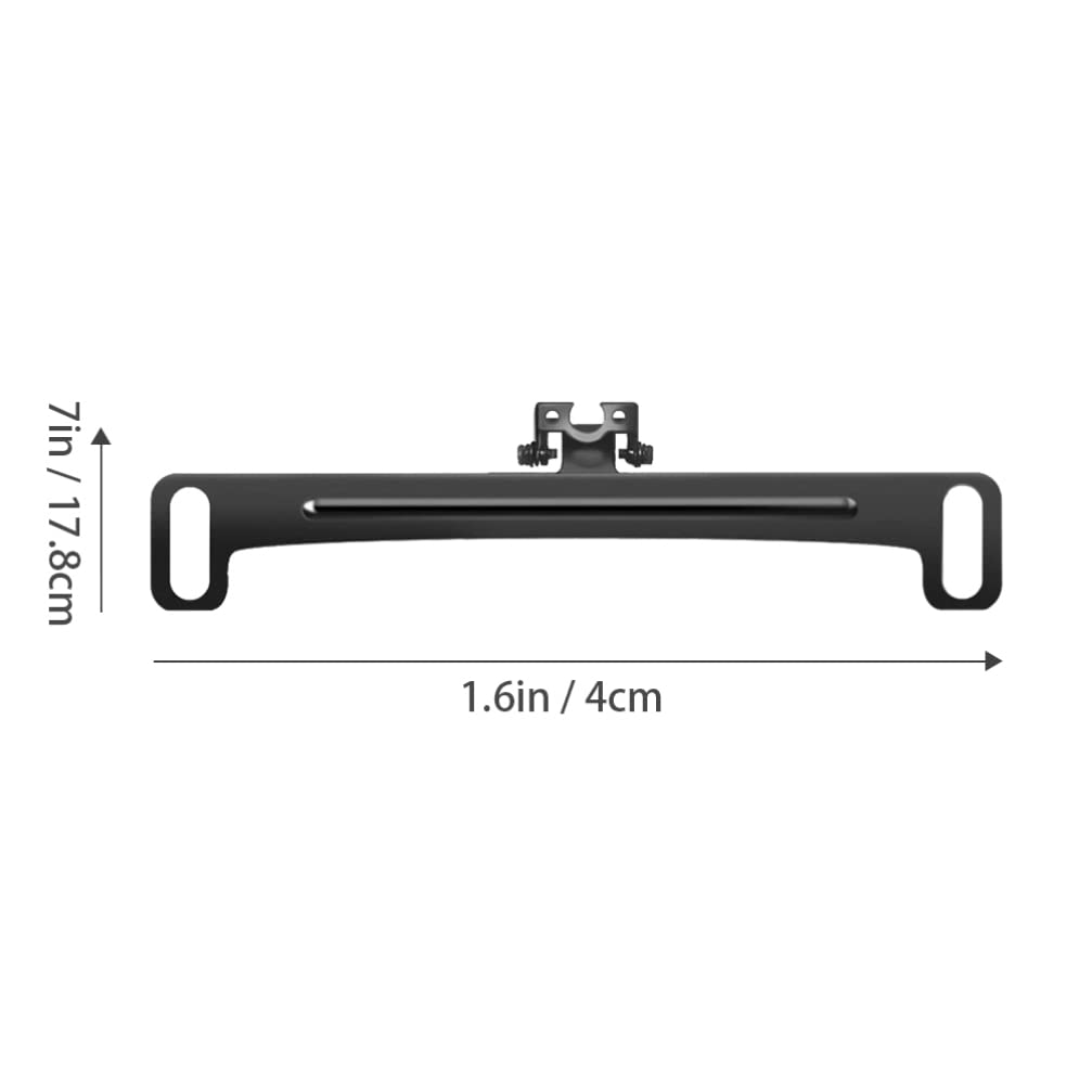 Universal Rear Camera License Plate Bracket - Car Dash Cam Mirror Mount for Backup View Camera | Easy Installation for Trucks, SUVs & Sedans | Enhanced Parking & Night Driving Safety