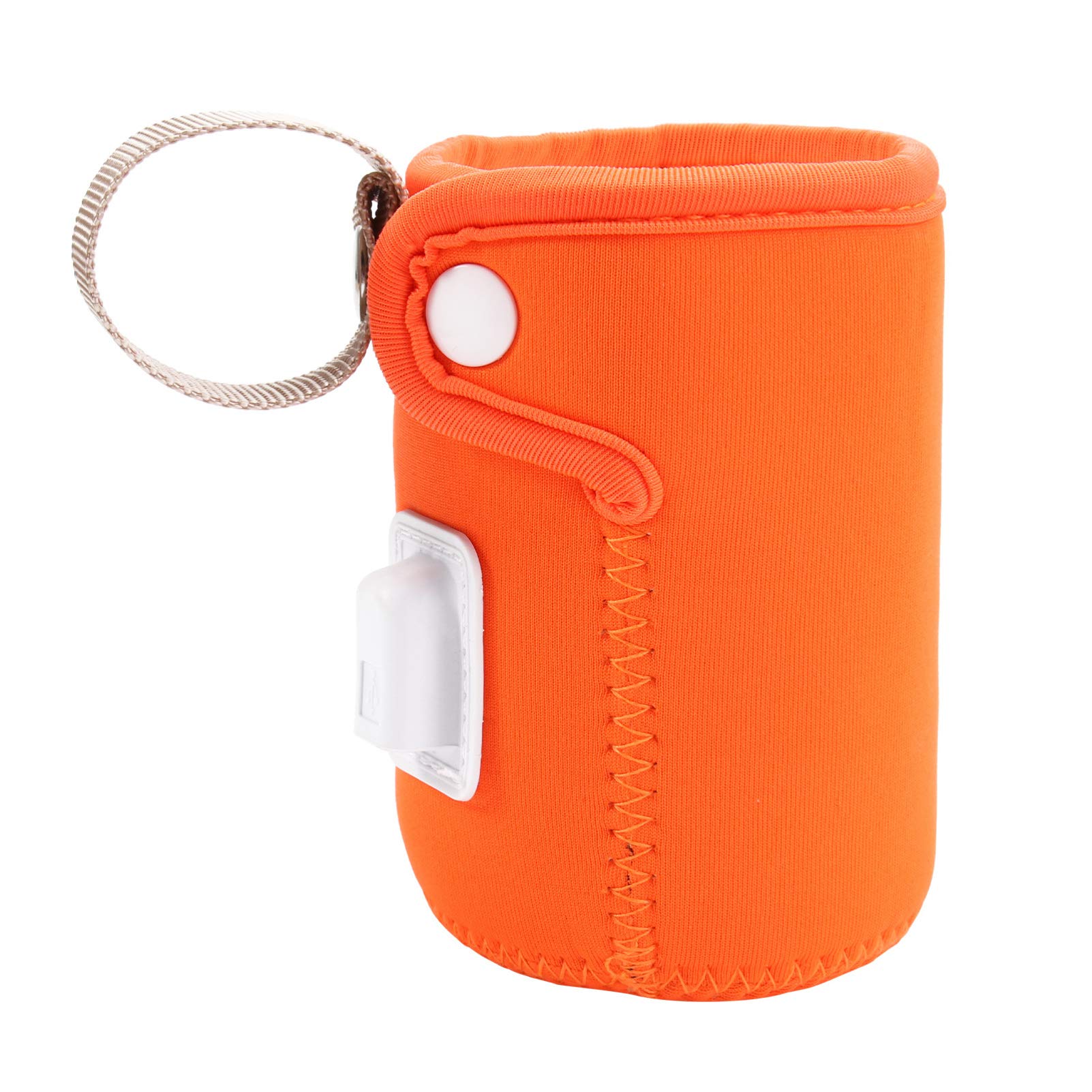 Portable USB Electric Baby Bottle Warmer - Travel Milk Bottle Heater Bag for On-the-Go Parents | Perfect for Car, Office & Outdoor Use