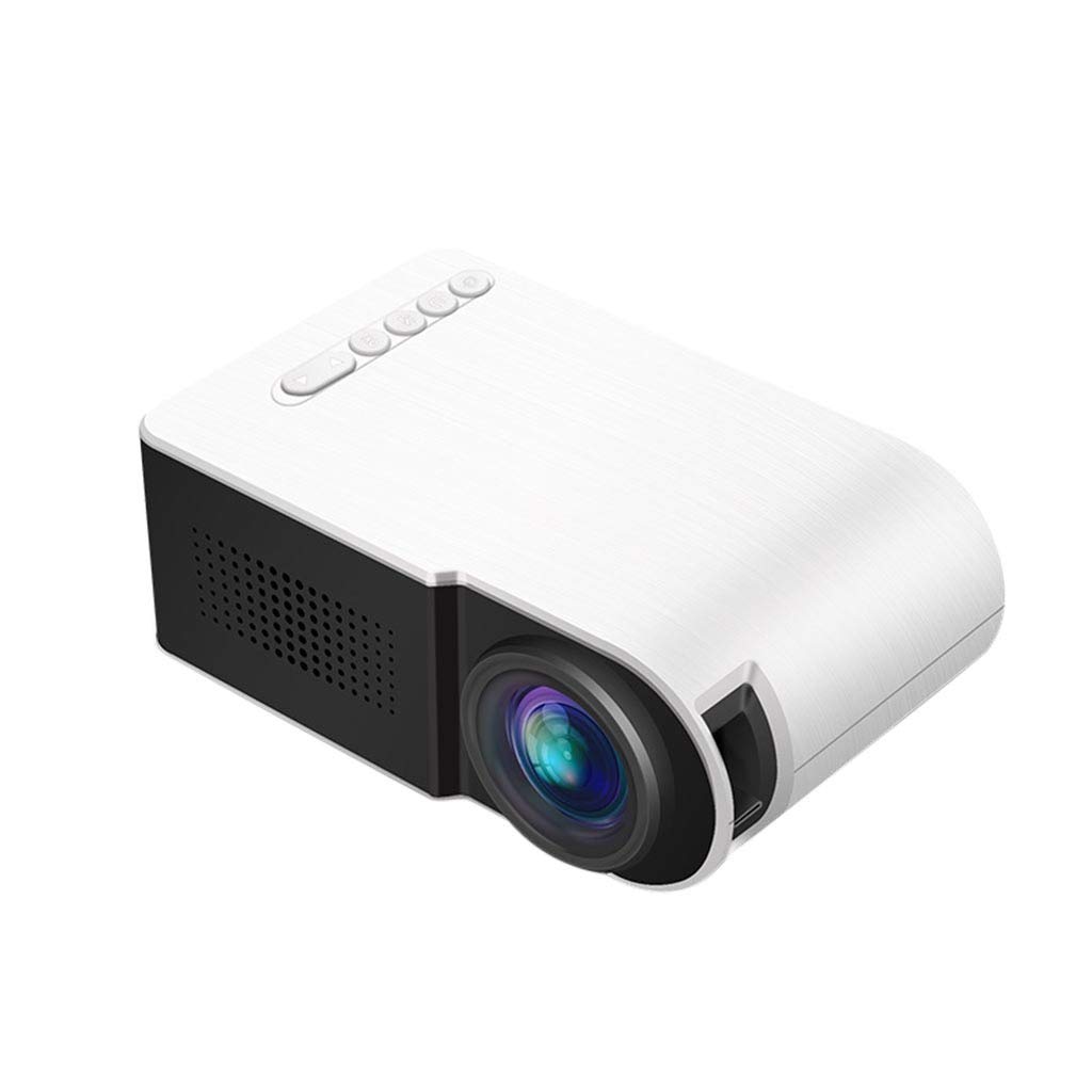YUUAND HD Home Projector 7000 Lumens 3D LED Projector Full HD 1080P Support 4K - Portable Movie Projector for Home Theater, Outdoor Camping, Gaming & Backyard Movie Nights