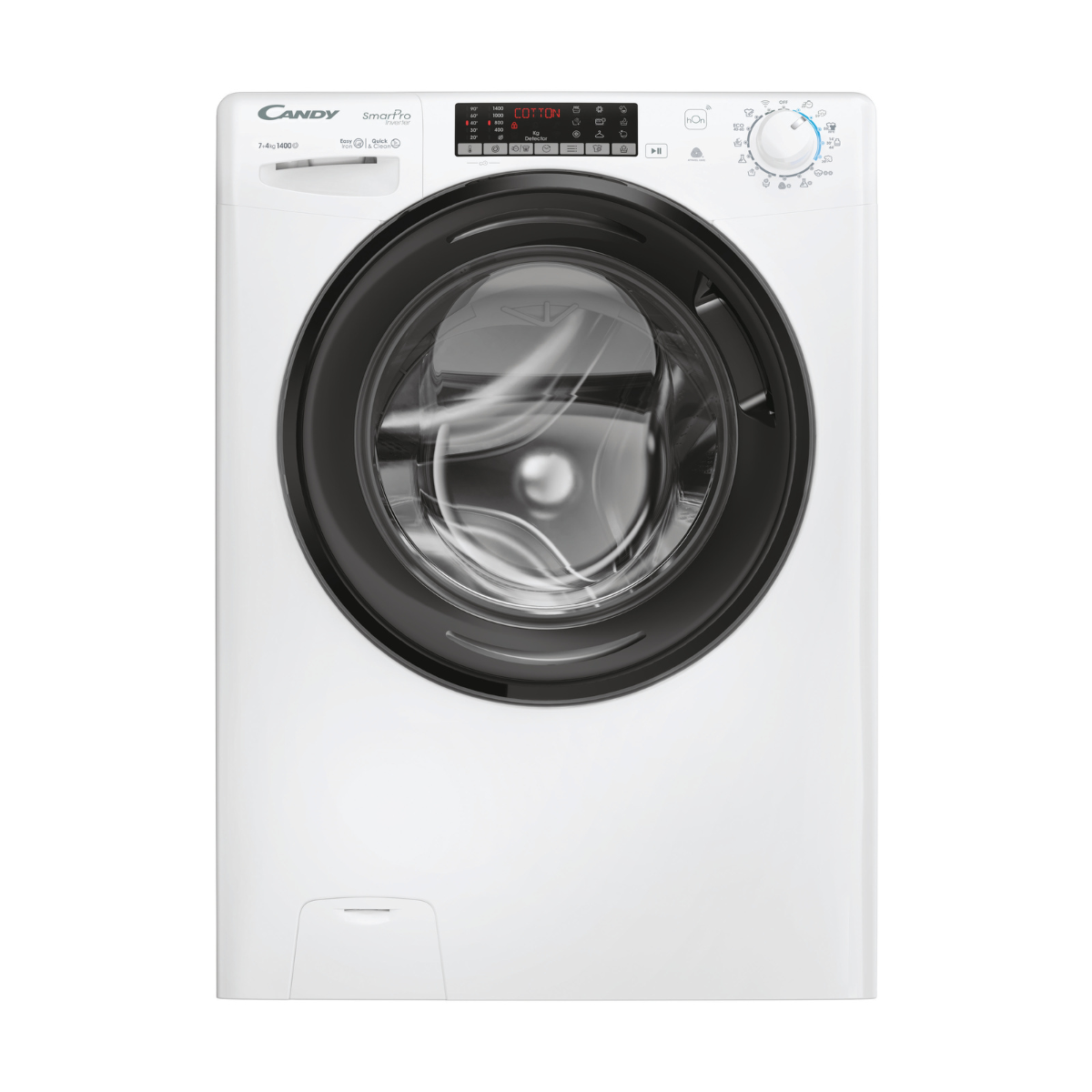 CANDY CSOW4746TWMB5 7+4kg Washer Dryer Combo 2-in-1 Washing Machine with Dryer - Perfect for Small Apartments, Laundry Rooms & Space-Saving Homes