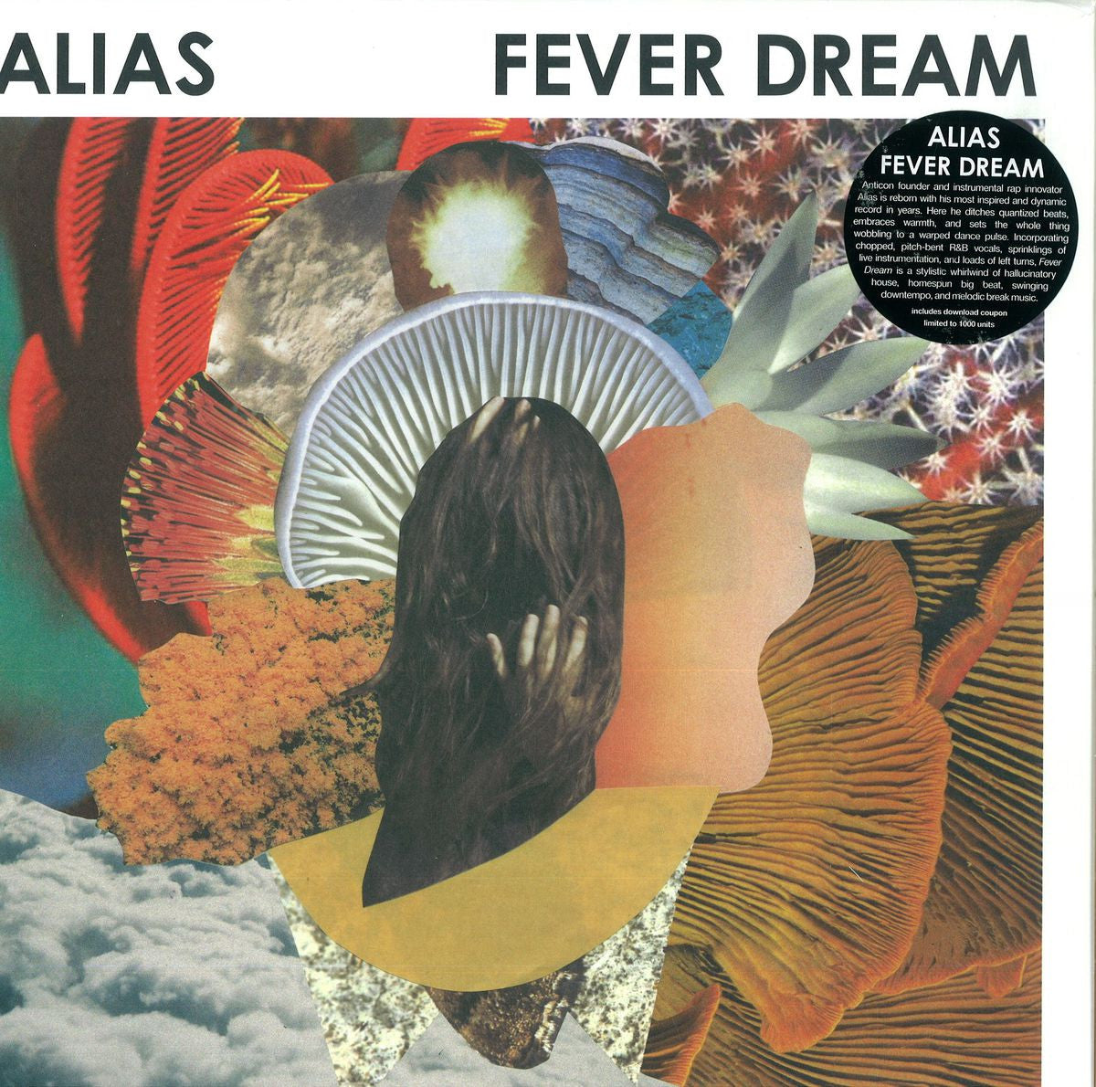 Anticon Alias Fever Dream 2x12 Vinyl Record - Limited Edition Underground Hip Hop Album for DJs & Music Collectors | Perfect for Home Listening & Studio Mixing