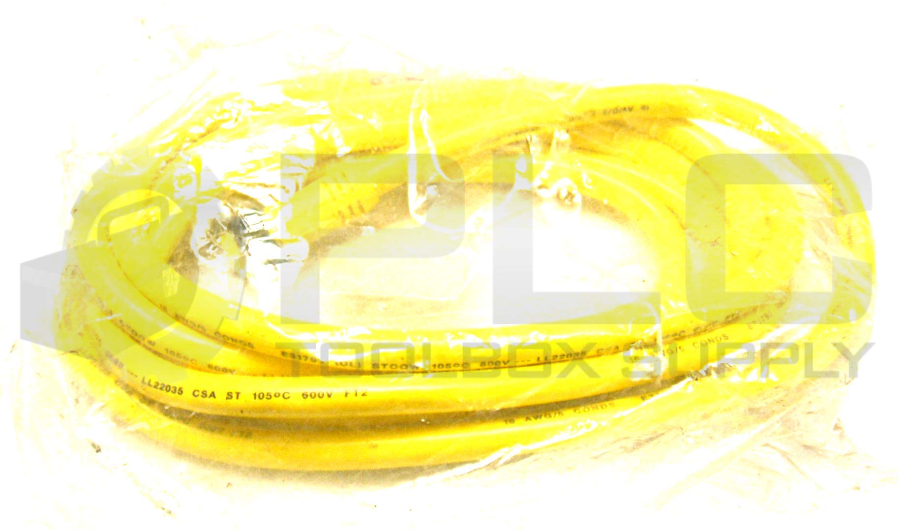 5 Pin Male Plug Cordset - Durable Electrical Connector for Industrial Equipment & Automation Systems