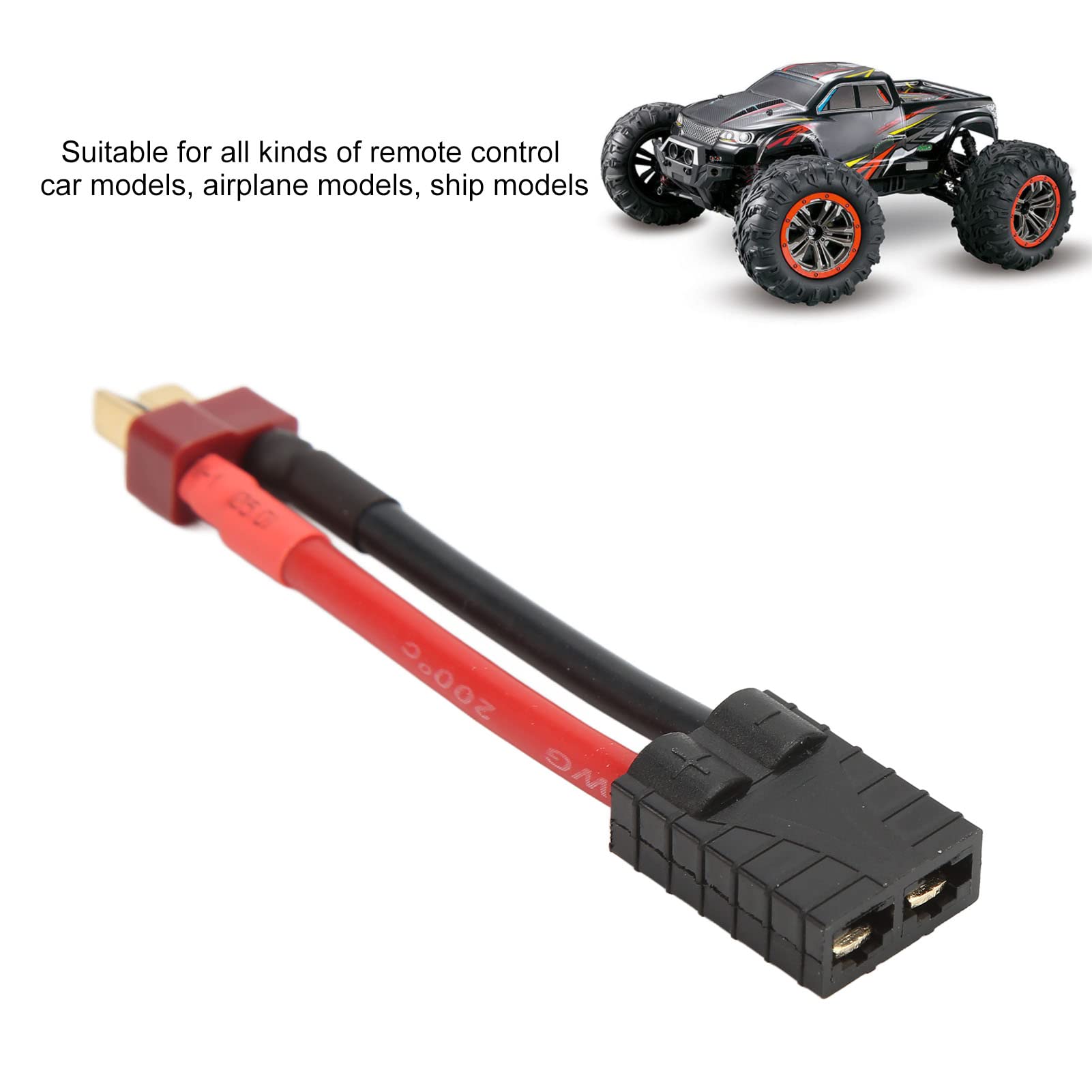 High-Quality 12AWG Silicone RC Lipo Battery Charger Cable for RC Cars and Aircraft Models - Durable Charging Cord for Hobbyists and Drone Enthusiasts (Perfect for Racing, Flying, and Long-Lasting Performance)
