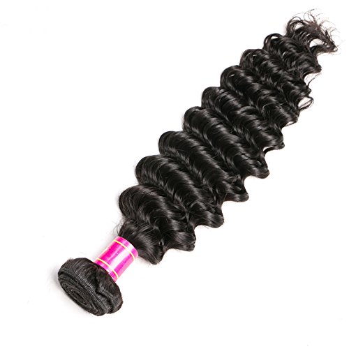 8A Mongolian Virgin Remy Human Hair Bundles 3pcs/lot 300g - Deep Wave Curly Weave Natural Color 26