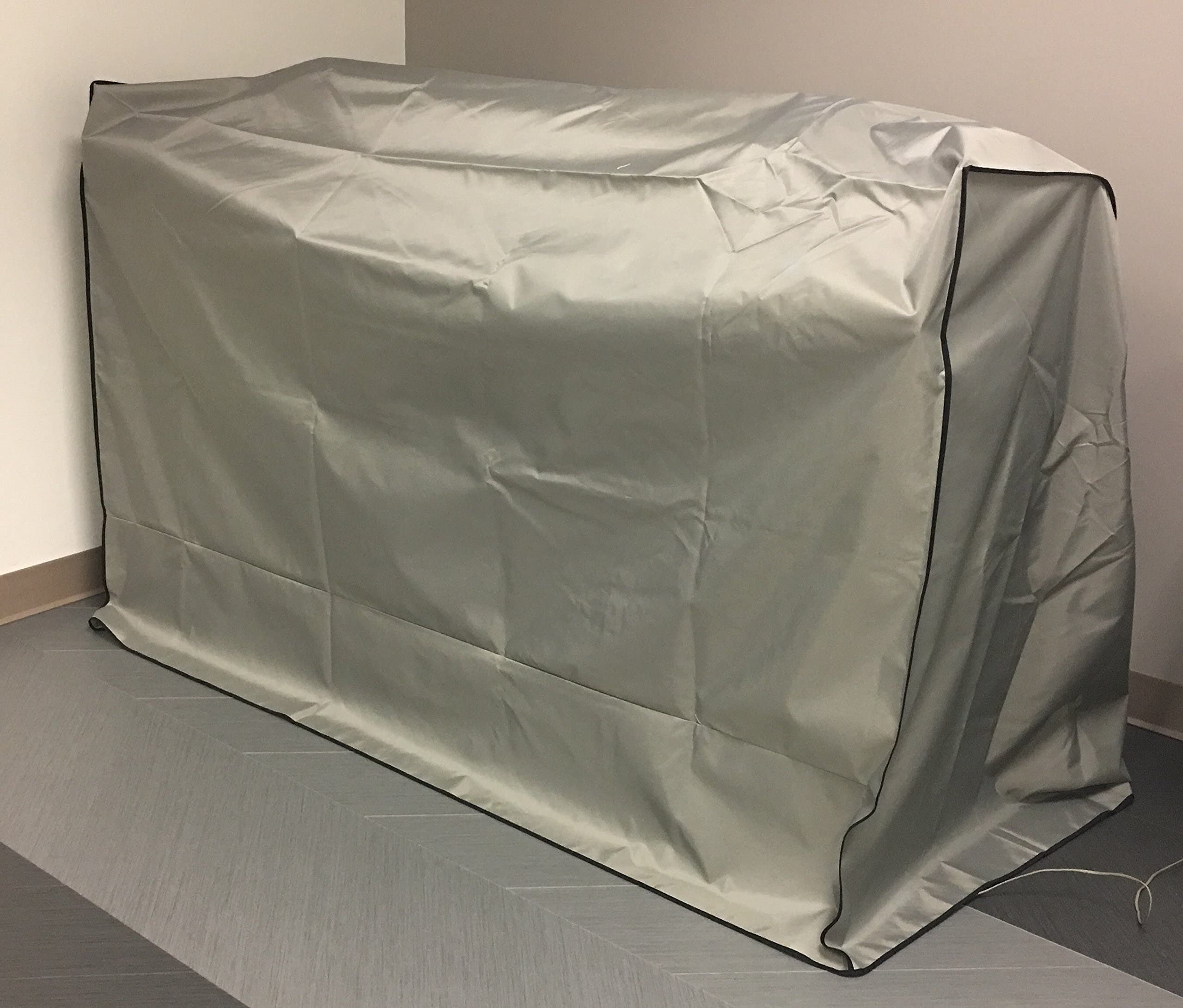 Comp Bind Technology Anti-Static Dust Cover for Epson SureColor P9000 Printer, Silver Nylon, 74''W x 26''D x 48'H - Ideal for Studio and Office Printer Protection