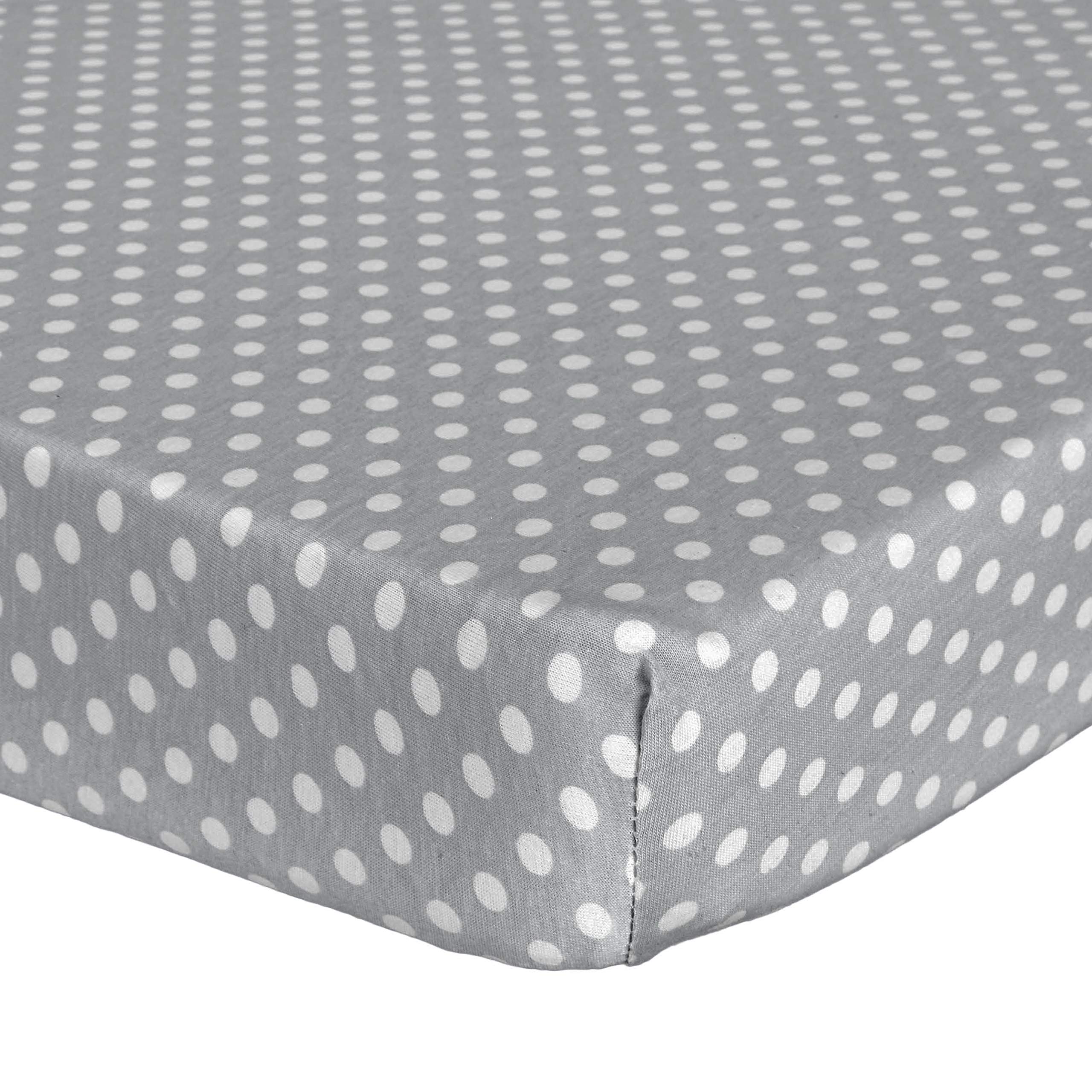 Ultra Soft Abstract Mini Crib Cotton Fitted Sheets - 24
