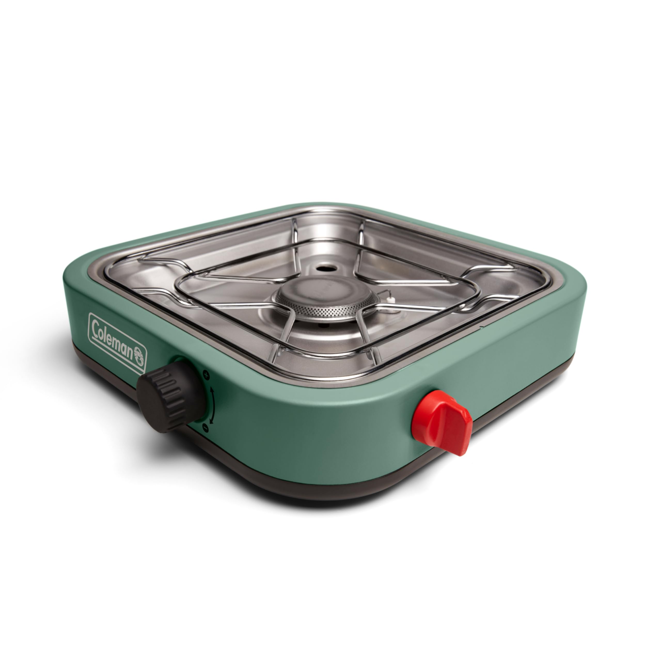 Coleman Cascade 18 Portable Propane Camping Stove - 1 Burner Outdoor Cooking Stove for Camping, Backyard BBQ, Tailgating & Beach Cookouts | Perfect for Outdoor Adventures, Picnics & Festivals