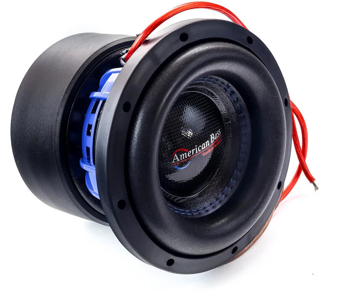 American Bass HD 8 Subwoofer - 400 Watts RMS Power - Premium Car Audio Bass for Trucks & SUVs - Perfect for Road Trips & Music Lovers