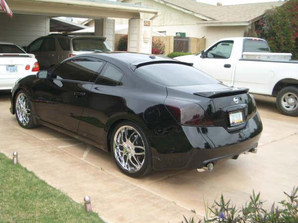 2008-2012 Nissan Altima Coupe Rear Roof Spoiler Wing - 108357 - Enhance Style & Aerodynamics for Sporty Look