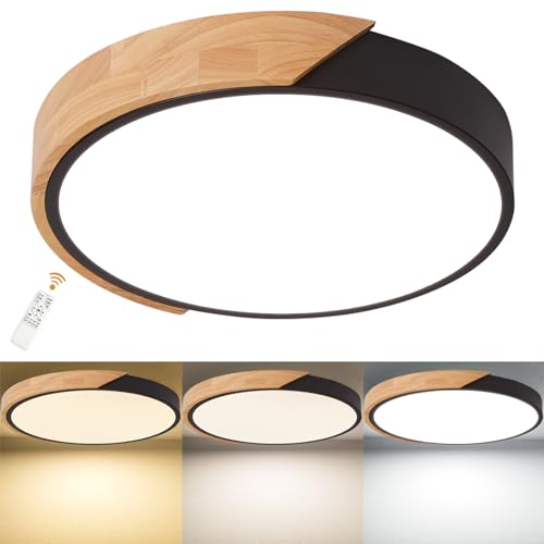 Black/Round/Dimmmable