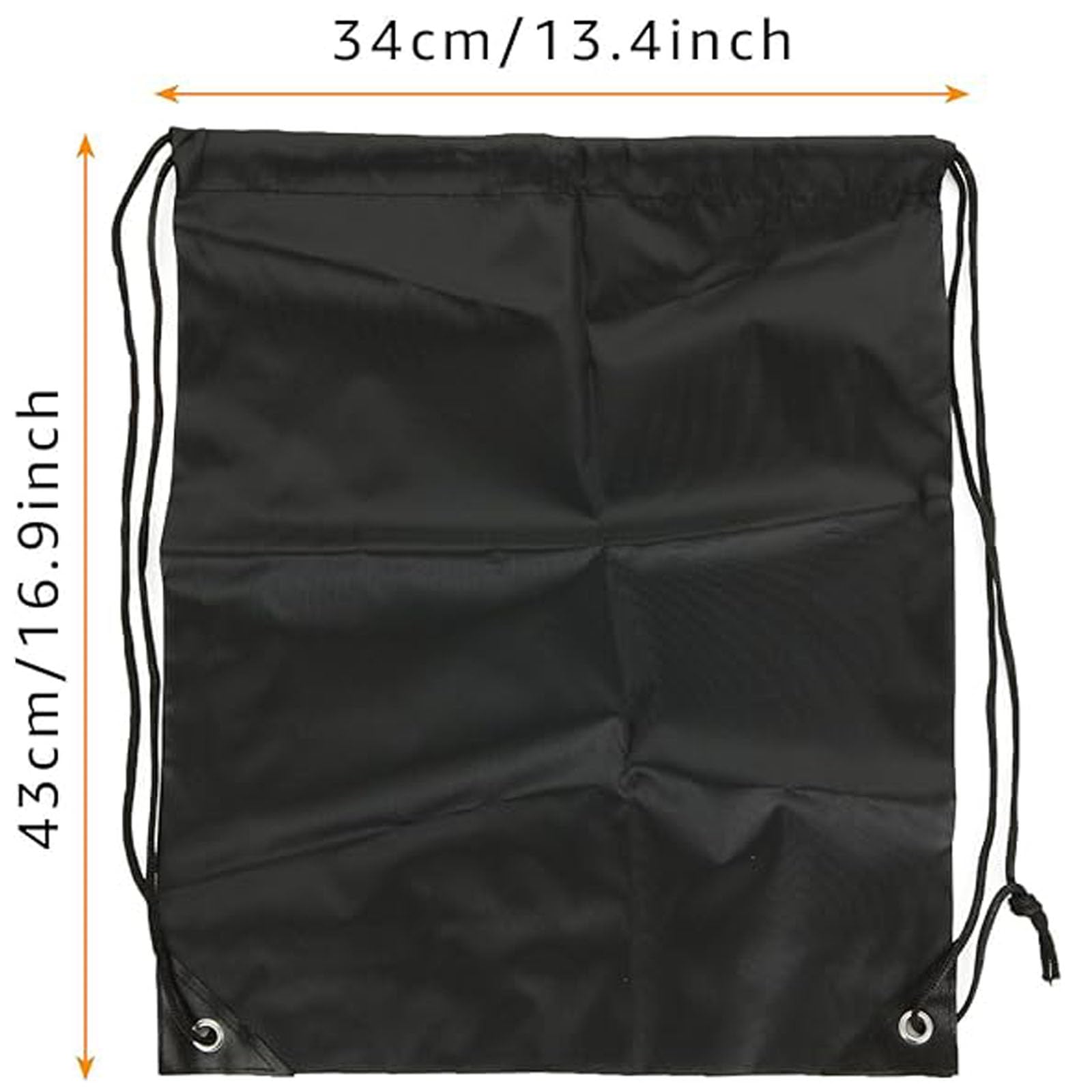 28 Pack Black Drawstring Bags - Gym Backpack, Swim & Beach Bags for Sports, Travel, School & Outdoor Activities | Lightweight & Durable Backpack Alternative