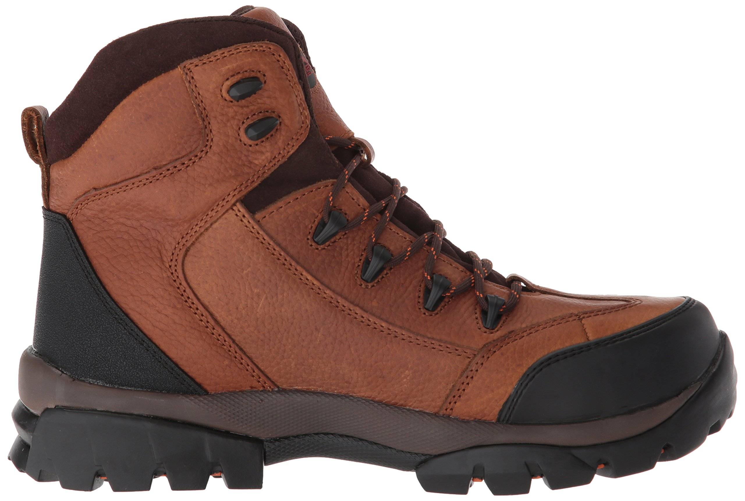 Avenger A7244 Composite Safety Toe Work Boots - Brown, Size 10.5 EE Wide - OSHA Compliant for Construction, Warehouse & Industrial Work Safety