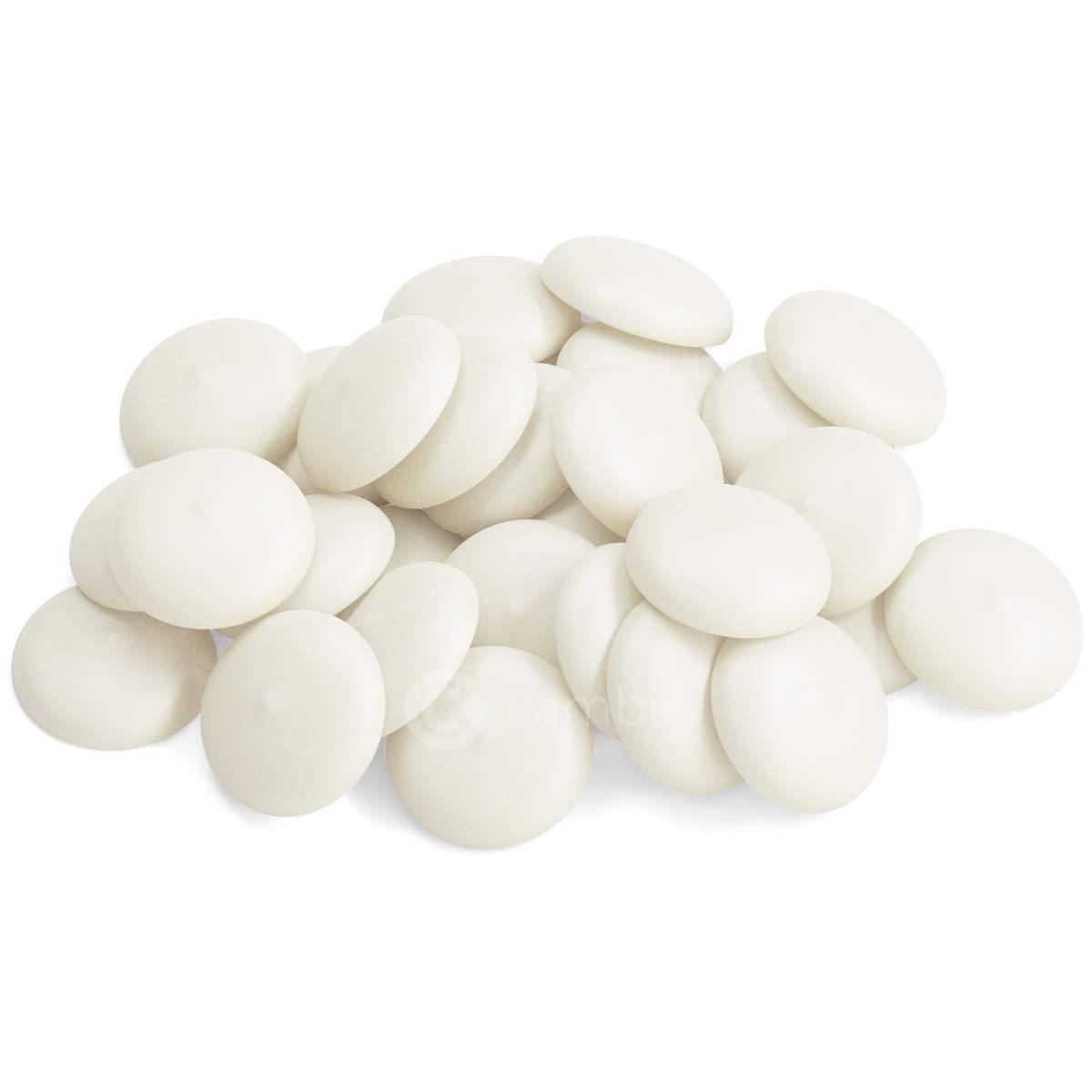 Merckens Super White Chocolate Melting Wafers - 5 lb Bulk White Candy Melts for Baking, Dipping & Decorating - Premium Baking Chocolate for Cakes, Cookies, Desserts & Candy Making - Perfect for Home Bakers & Professional Chefs