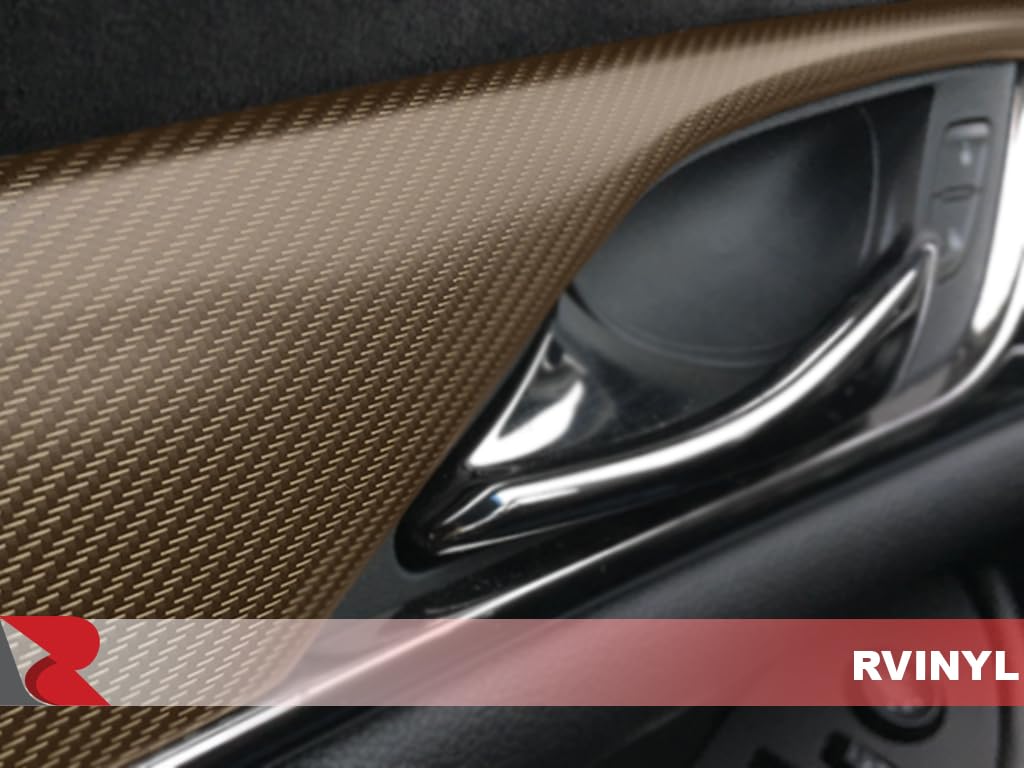 ORACAL 975 Carbon Fiber Brown 080-CF Vinyl Wrap Roll (3ft x 5ft) - Premium Car Wrap Film for Vehicle Customization, DIY Projects & Automotive Styling - Perfect for Cars, Motorcycles, Boats & Laptops