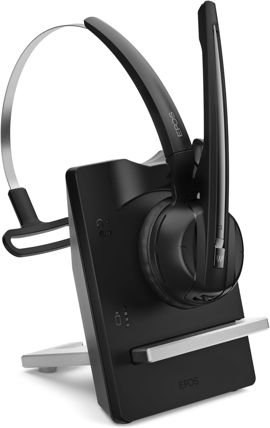 Global Teck EPOS D10 ML Wireless USB PC Headset - Skype for Business & Lync Certified - Compatible with Softphones, Unified Communications (Fuze, RingCentral, 8x8) - Includes Bonus Ear Cushions - Perfect for Remote Work, Call Centers & Online Meetings