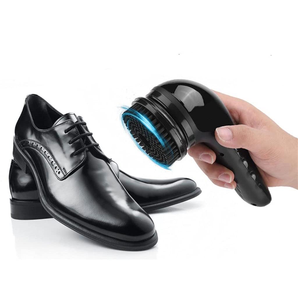 UXZDX CUJUX Multi-Function Electric Shoe Brush - Automatic Shoe Shine Polisher & Leather Care Cleaner for Men & Women | Perfect for Home, Office & Travel (One Size, Color A)