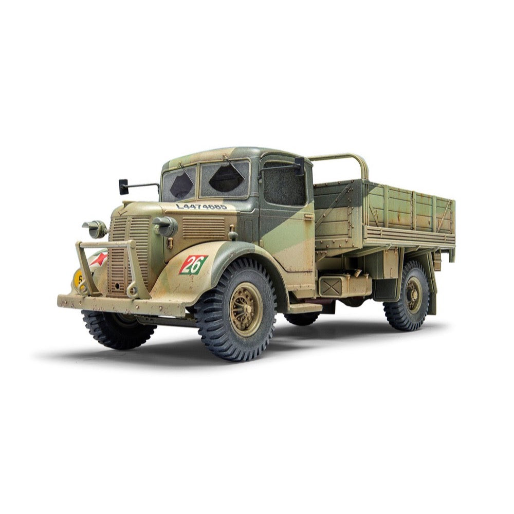 Airfix 1380 1/35 Scale WWII British Army 30cwt 4x2 G.S. Truck Military Vehicle Model Kit - Perfect for History Enthusiasts & Scale Model Collectors