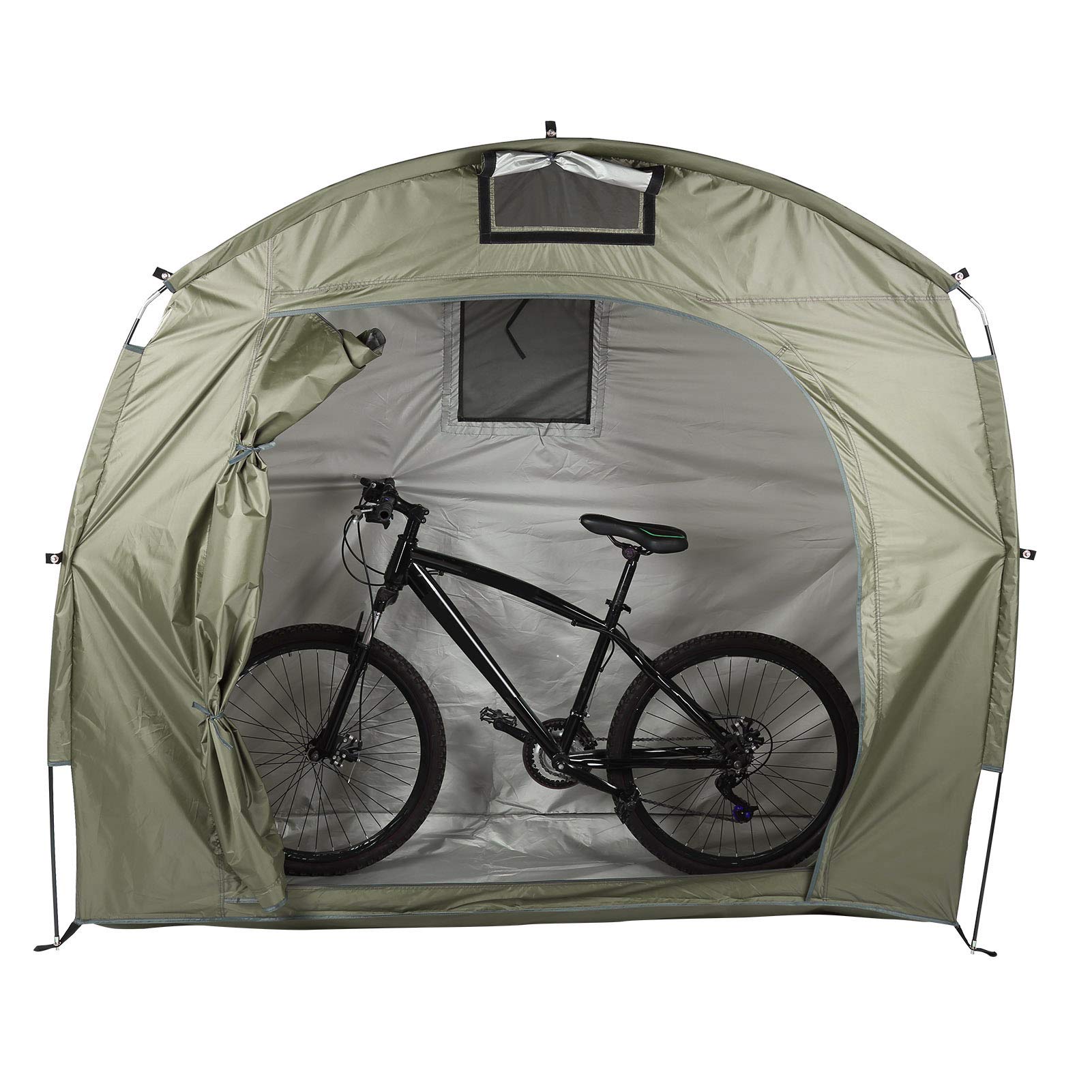 **Dilwe Waterproof Bike Storage Tent - Outdoor Bike Shed Cover for Backyard, Camping & Hiking - Perfect for Garden, Garage & Travel Protection**