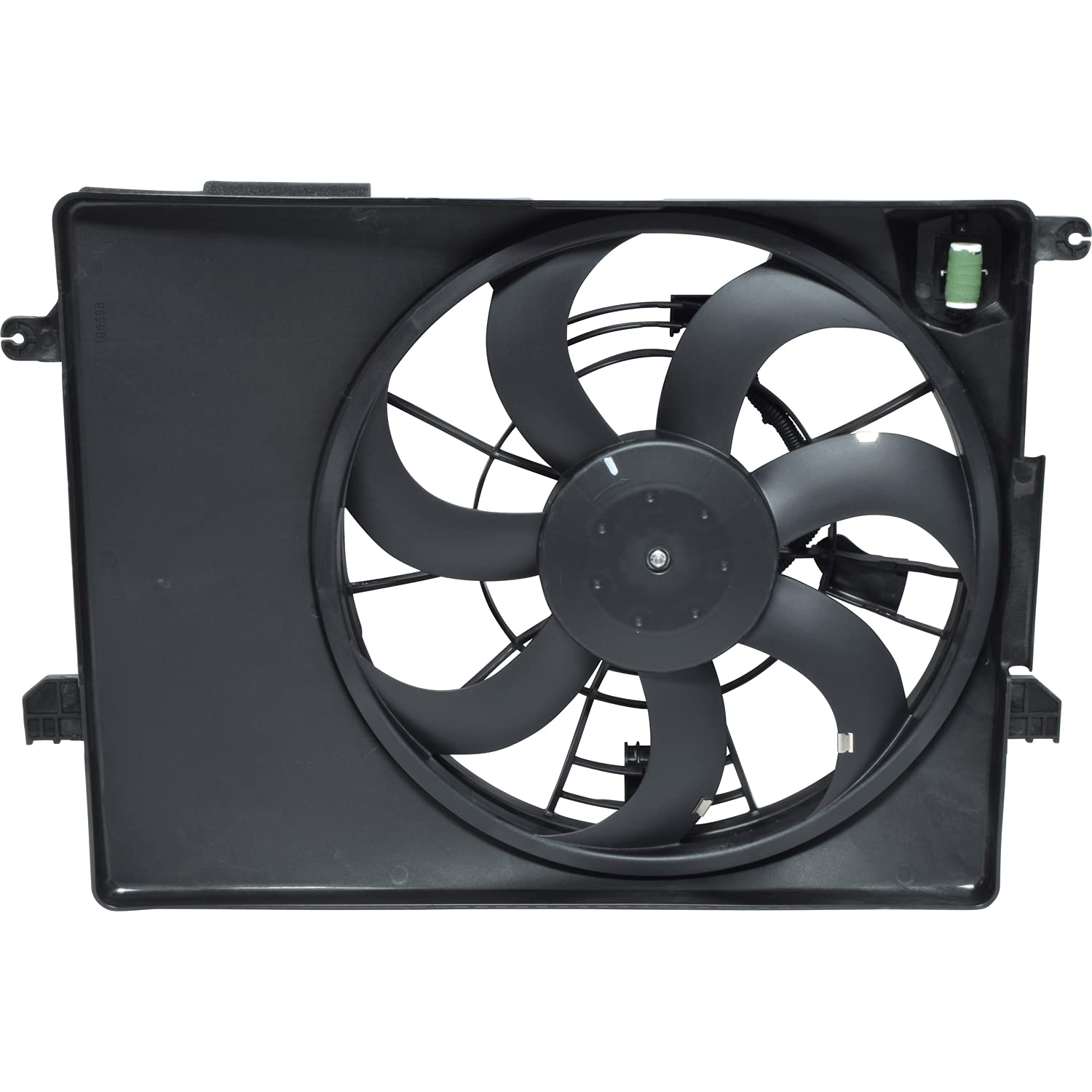 FA 50345C Engine Cooling Fan Assembly - High Performance Replacement for Cars & Trucks - Perfect for Overheating Prevention & Engine Temperature Control
