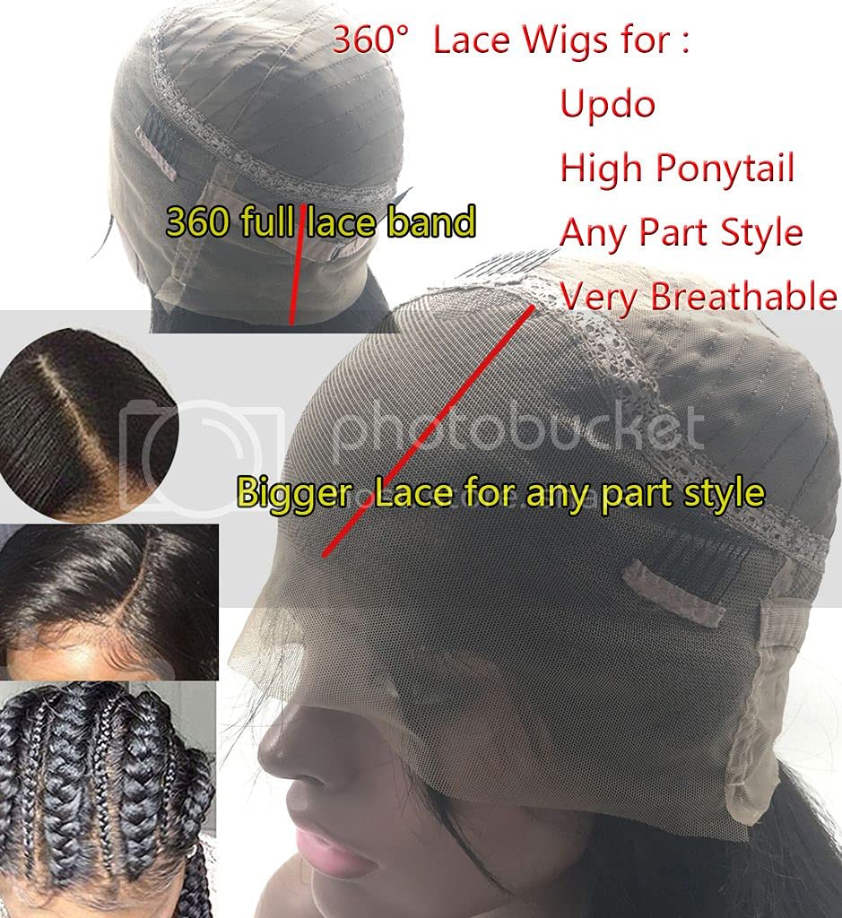 Brazilian Virgin Human Hair Wigs for Black Women - 360 Lace Frontal Wig with Baby Hair, Body Wave, 150% Density, 14 Inch | Pre-Plucked 9A Quality | Perfect for Daily Wear, Parties, Weddings & Special Occasions