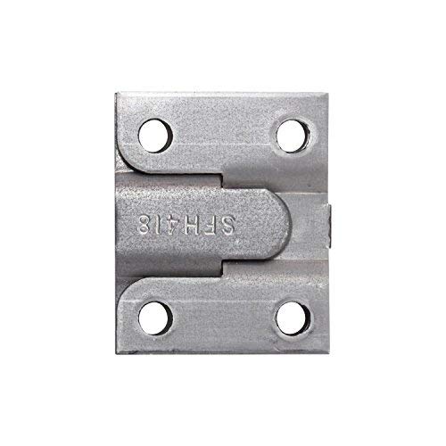 Heavy Duty Interlocking Flush Mount Z Clip Bracket - 2 Pair for Secure Headboard & Picture Frame Installation - Perfect for Bedroom Furniture & Wall Decor