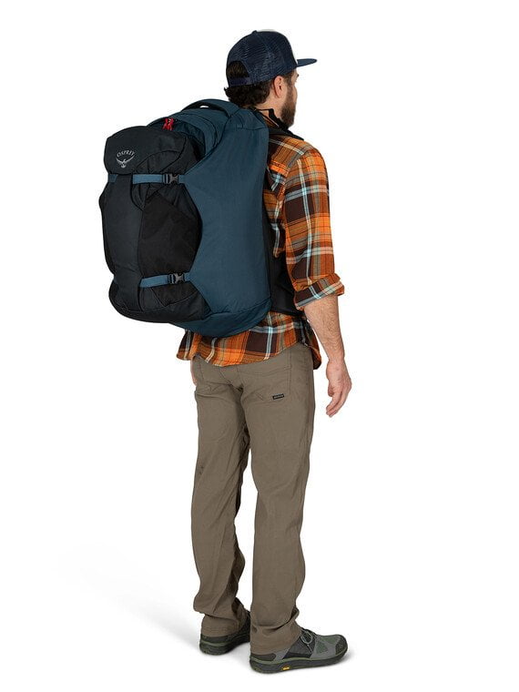 Osprey Farpoint 40 Men's Travel Backpack - Lightweight Carry-On Luggage for Air Travel, Hiking & Adventure | Perfect for Business Trips & Weekend Getaways