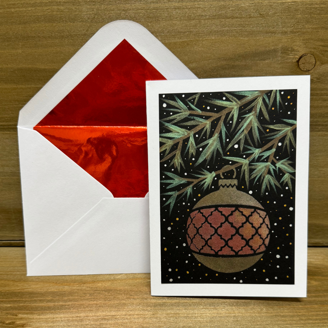 Elegant Metallic Red Holiday Ornament - Perfect for Christmas Tree Decorations, Gift Giving & Festive Home Decor