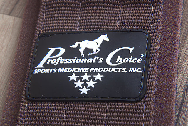 48 Inch Brown Professional Choice SMX Horse English Saddle Girth Cinch - Durable Stainless Steel Buckles for Equestrian Riding, Dressage & Show Jumping