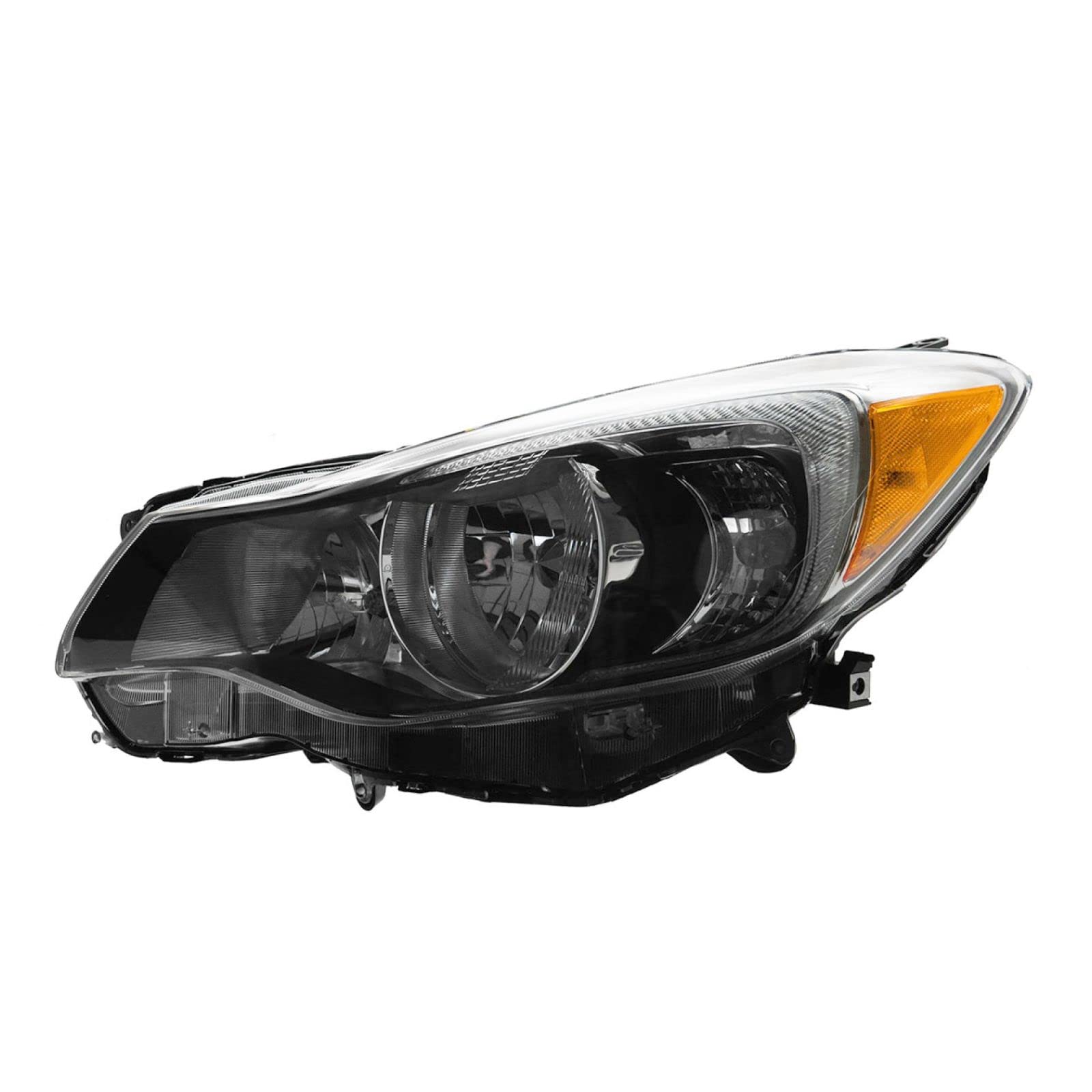 2016 Subaru Crosstrek Left Headlight Assembly Halogen Driver Side - Compatible with 2012-2015 Impreza & 2013-2015 XV Crosstrek (Part #SU2502140) - Perfect for Night Driving & Replacement