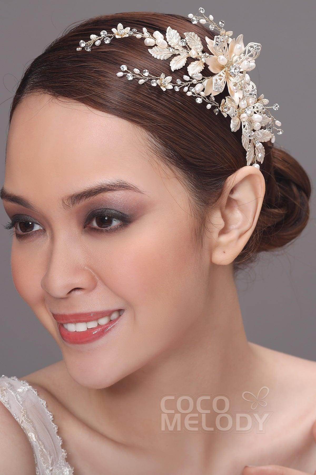 Elegant Alloy Hair Clips with Faux Pearls - AH17041 | Perfect for Weddings, Parties, and Everyday Hairstyling