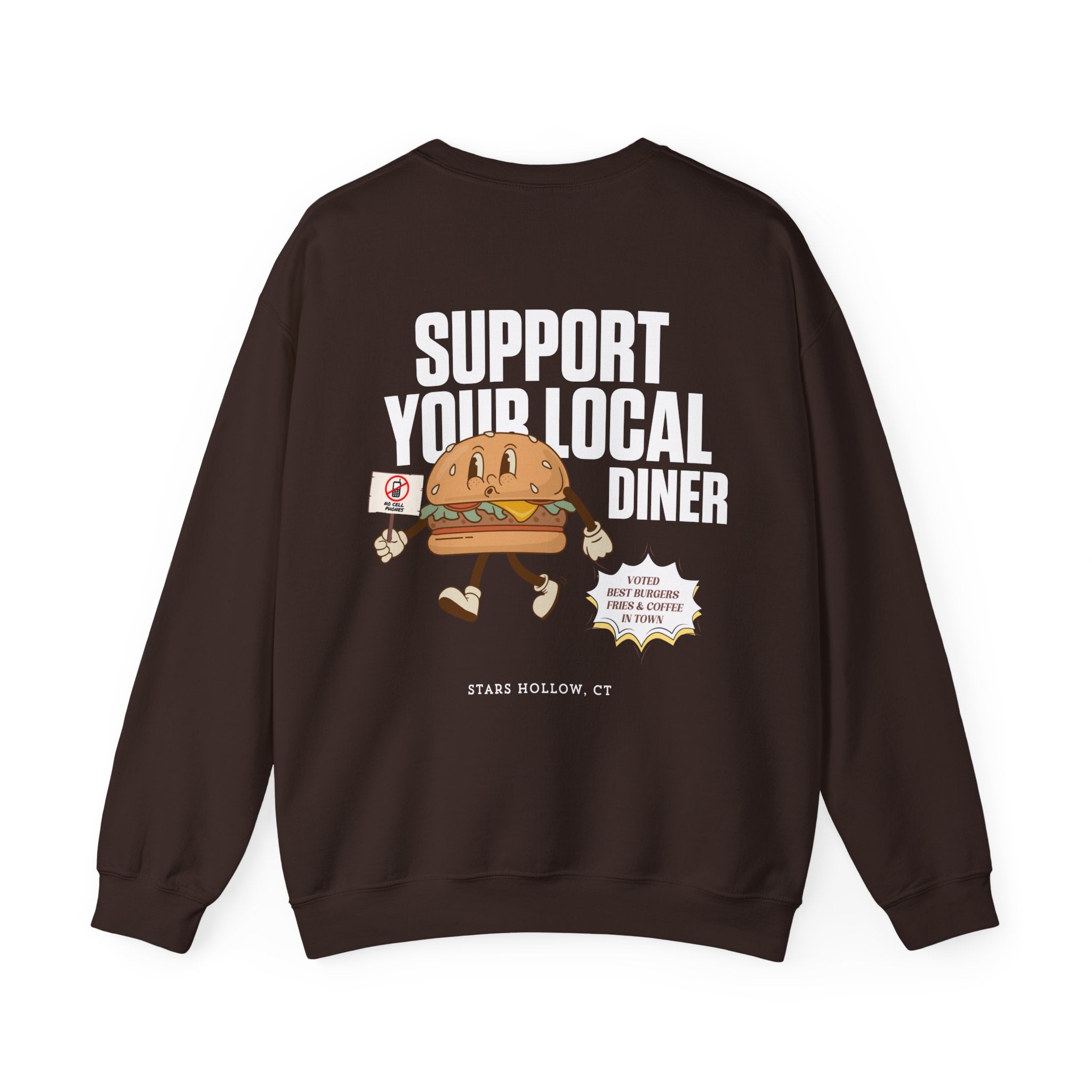 Support Local Diner Crew - High-Quality Restaurant Staff Apparel & Merchandise for American Small Businesses | Perfect for Waitstaff, Chefs & Hospitality Professionals