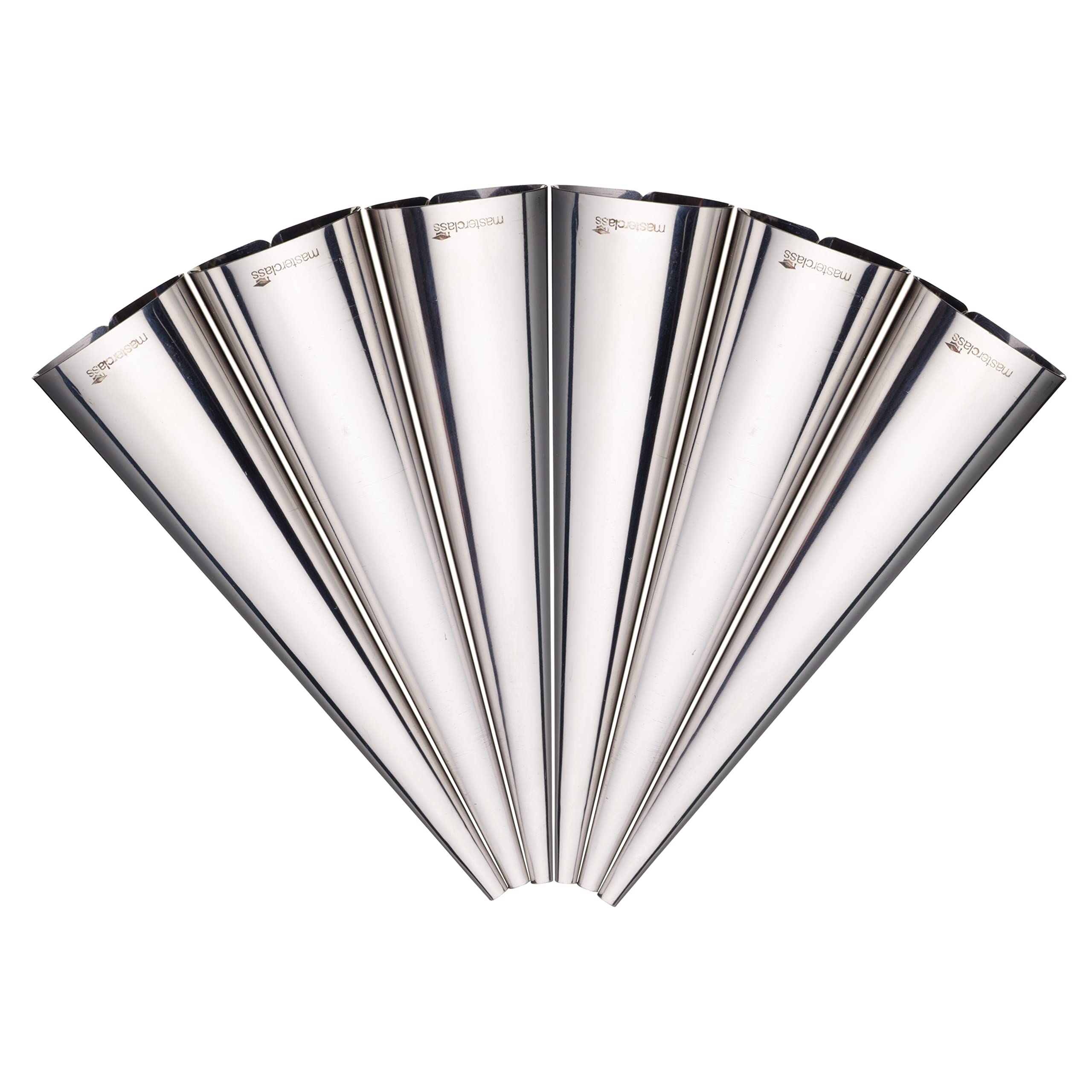 Kitchen Craft Cream Horn Mould Mold - Stainless Steel Baking Pastry Cone Mold for Professional & Home Bakers - Perfect for Making Cream Horns, Eclairs, and Desserts