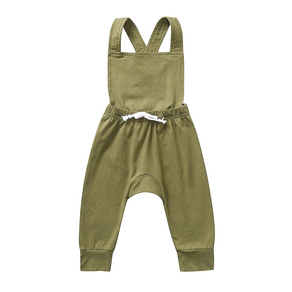 DKygxwt Baby Romper Jumpsuit - Newborn Infant Unisex Striped Backless Overalls for Girls & Boys | Perfect for Playtime, Photo Shoots & Summer Outfits