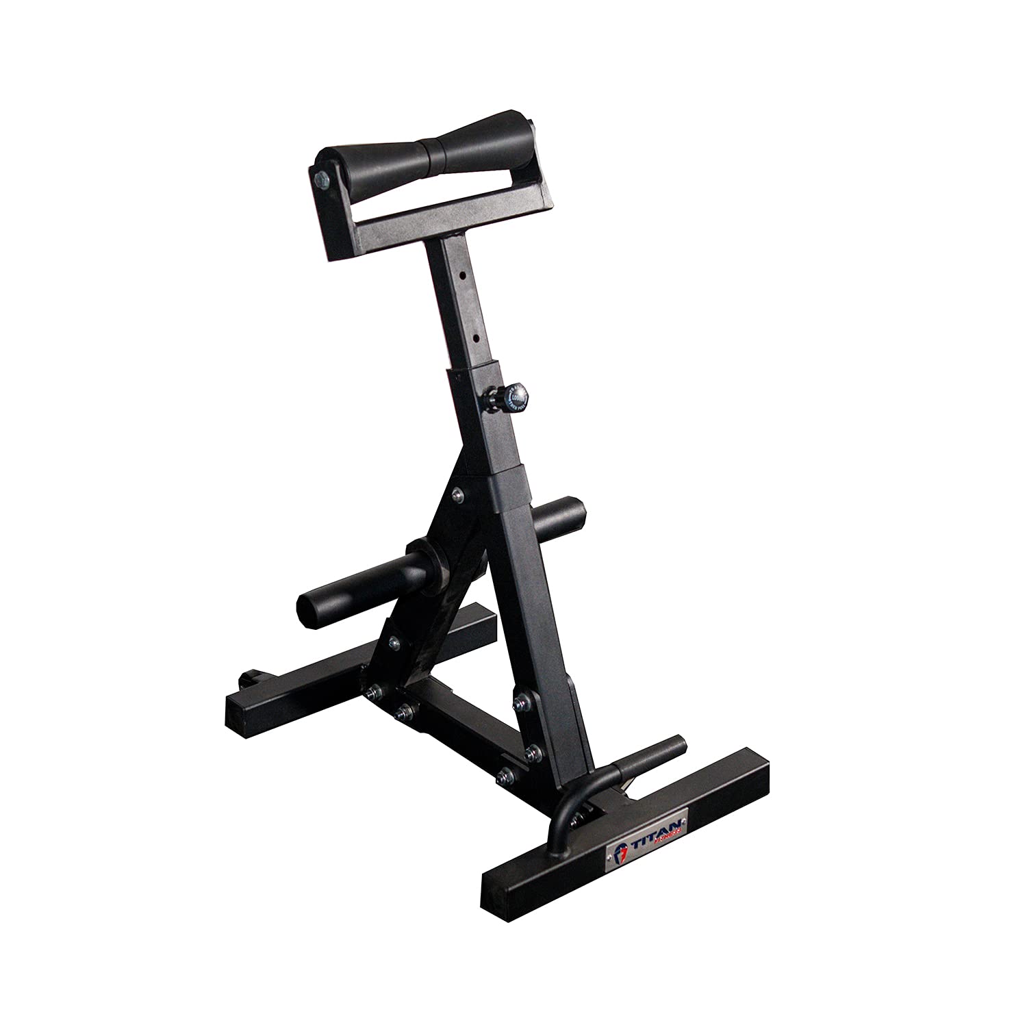 Titan Fitness Landmine Stand with Weight Storage - Heavy Duty Gym Equipment for Strength Training & Home Workouts | Perfect for Squats, Deadlifts & Functional Fitness Exercises