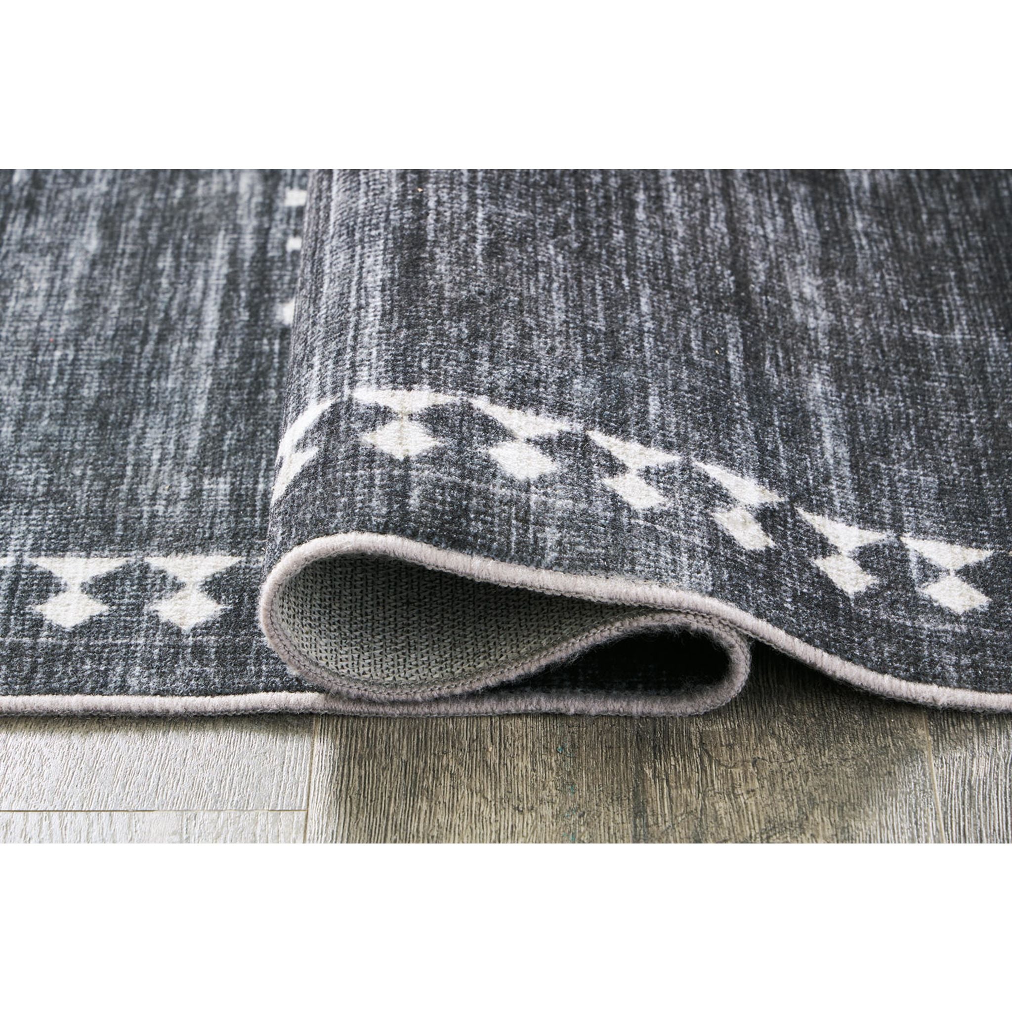 Arloman 5'x7' Area Rug - Soft Non-Slip Living Room Rug, Perfect for Bedroom, Dorm & Home Decor - Machine Washable Modern Floor Carpet