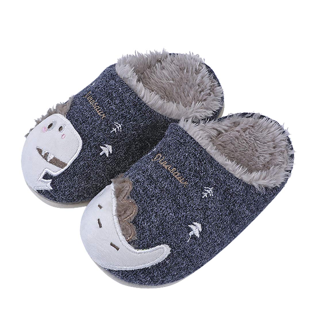 Kids Animal Slippers - Warm Fluffy House Shoes for Boys & Girls | Cozy Toddler Indoor Footwear for Home, Playtime & Winter Comfort