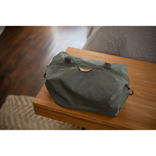 Peak Design Travel Shoe Pouch - Waterproof & Compact Shoe Bag for Men & Women - Perfect for Gym, Travel & Hiking (Sage Green)
