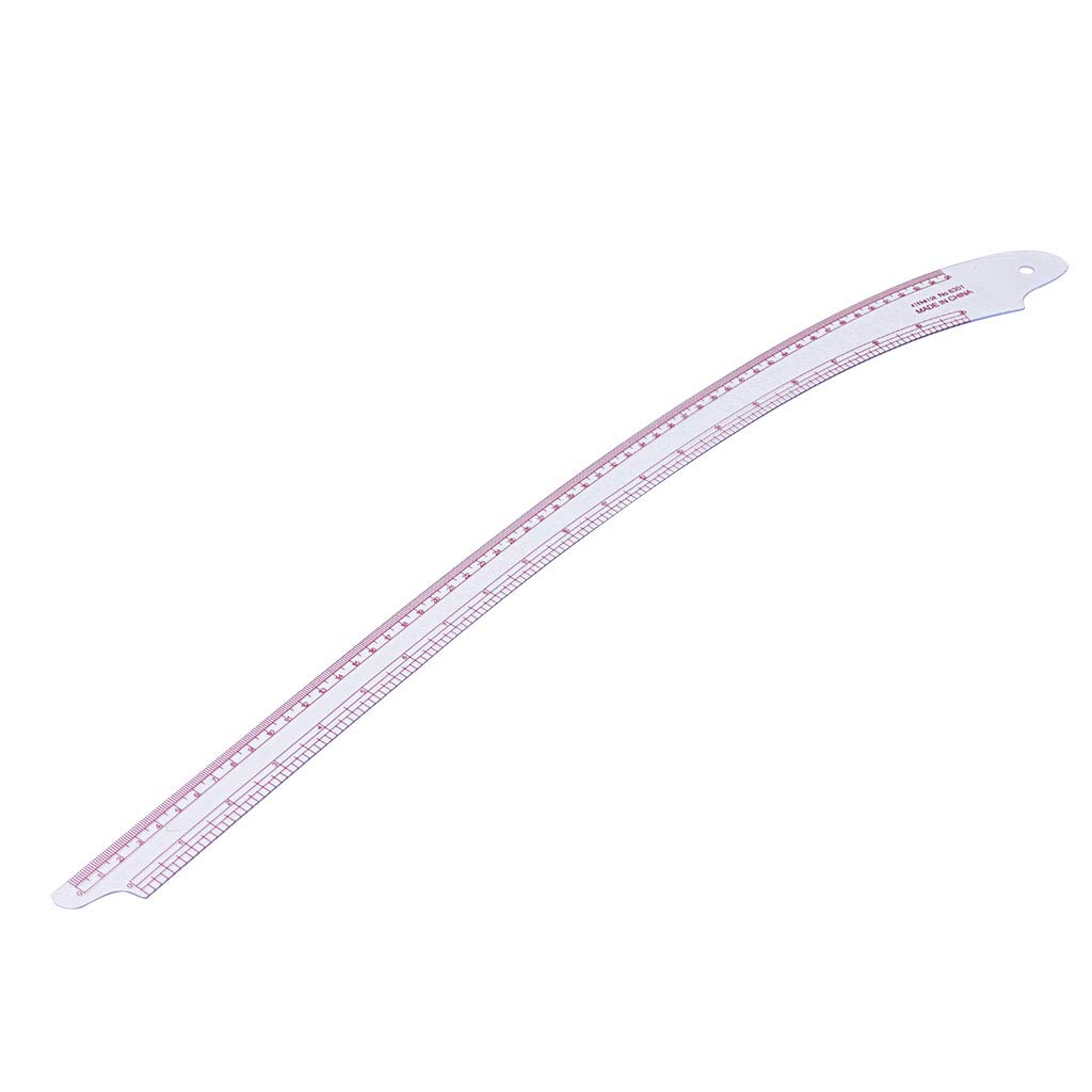 Plastic Sewing Square Ruler - Professional Tailor Measuring Tool for DIY Craft, Quilting & Dressmaking - Perfect for Fabric Cutting, Pattern Making & Sewing Projects