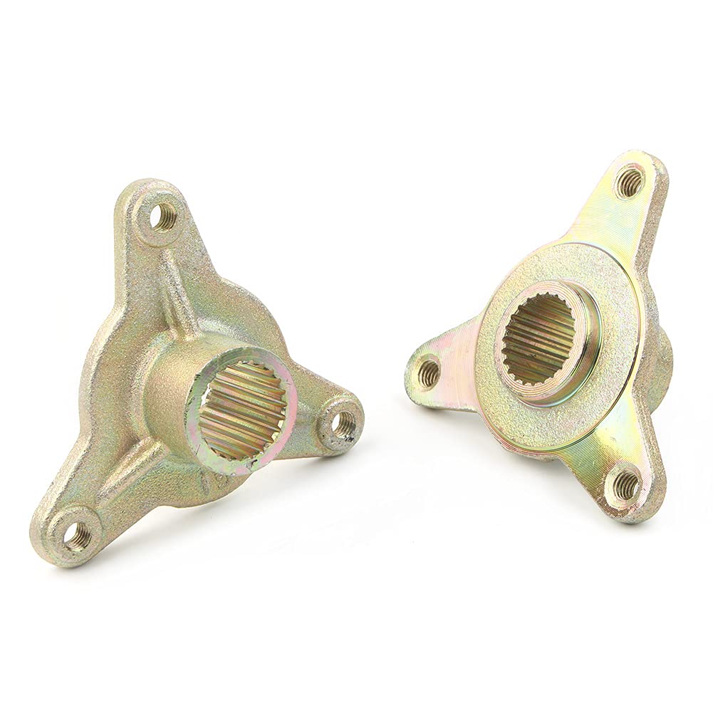 FSFY 1 Pair Universal 23 Teeth Rear Wheel Axle Hub Spline for 110cc 125cc ATV, Quad, Dirt Bike, Go Kart - Replacement Parts for Off-Road Vehicles & Powersports Accessories
