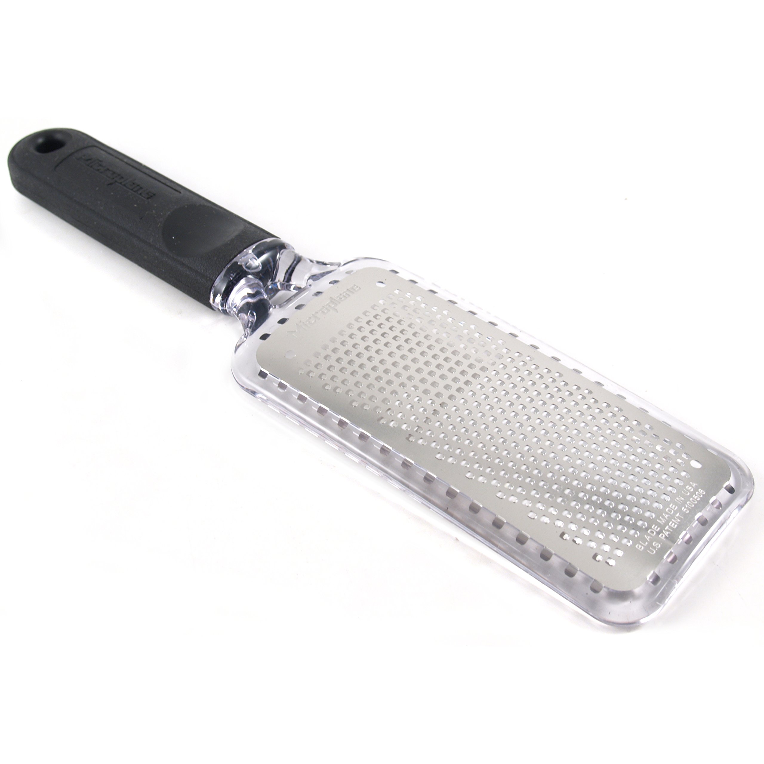 Microplane Home Series Fine Grater - Premium Stainless Steel Zester for Cheese, Chocolate & Citrus - Perfect for Baking, Cooking & Garnishing