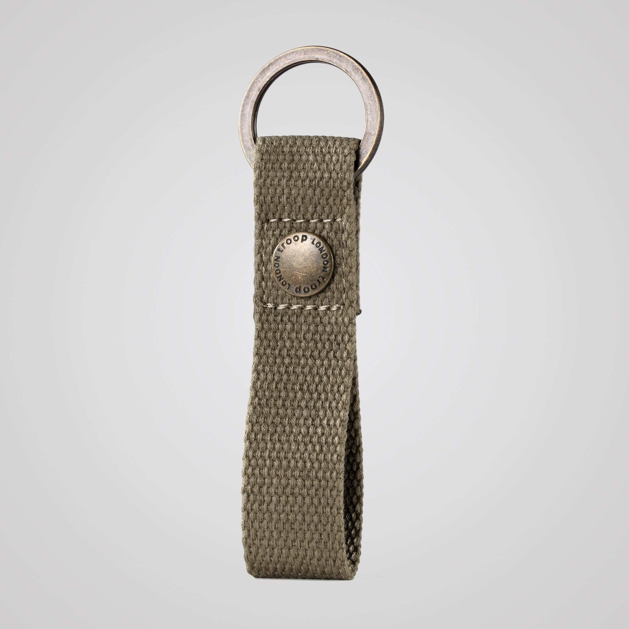Troop London Practical Loop Keyring - Durable Metal Key Chain for Keys, Car Keys & Accessories - Perfect for Home, Office & Travel Use