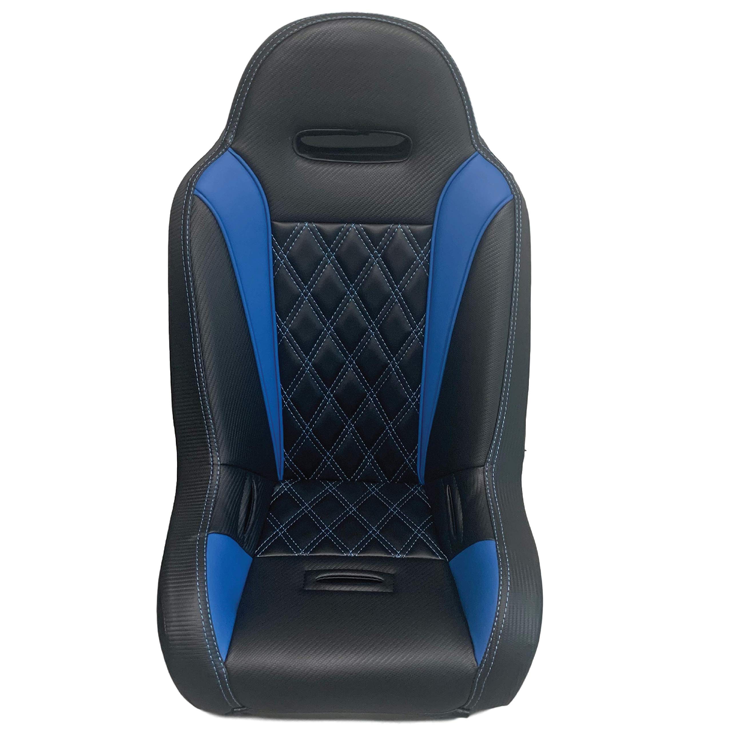 UTV Junior Seat - Universal Fit for Stock & Aftermarket Seats - Blue with Black 5-Point Harness - Safe Off-Roading for Kids - Perfect for Youth ATV, Side-by-Side & UTV Adventures