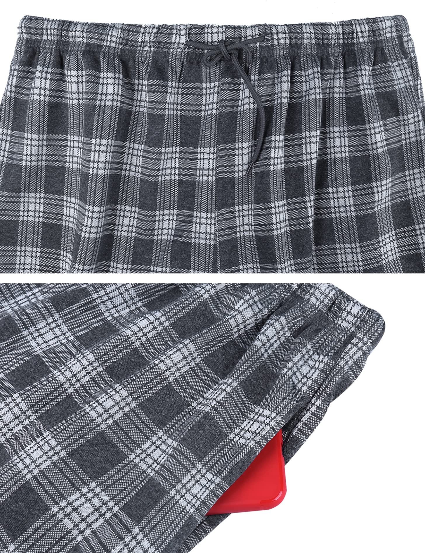 Litherday Men's Summer Pajamas Set - Breathable Short Sleeve & Shorts Two-Piece Sleepwear for Men | Comfortable & Lightweight Lounge Wear for Hot Weather | Perfect for Nighttime Sleep, Lounging at Home, or Summer Vacation