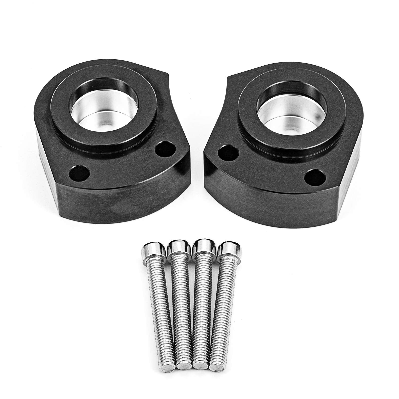 2020-2025 Kawasaki ZX-14R ABS Handlebar Riser Spacer Kit - CNC Machined Handlebar Clamp for Comfortable Riding Position - Perfect for Long Distance Touring & Highway Cruising