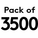 Pack of 3500