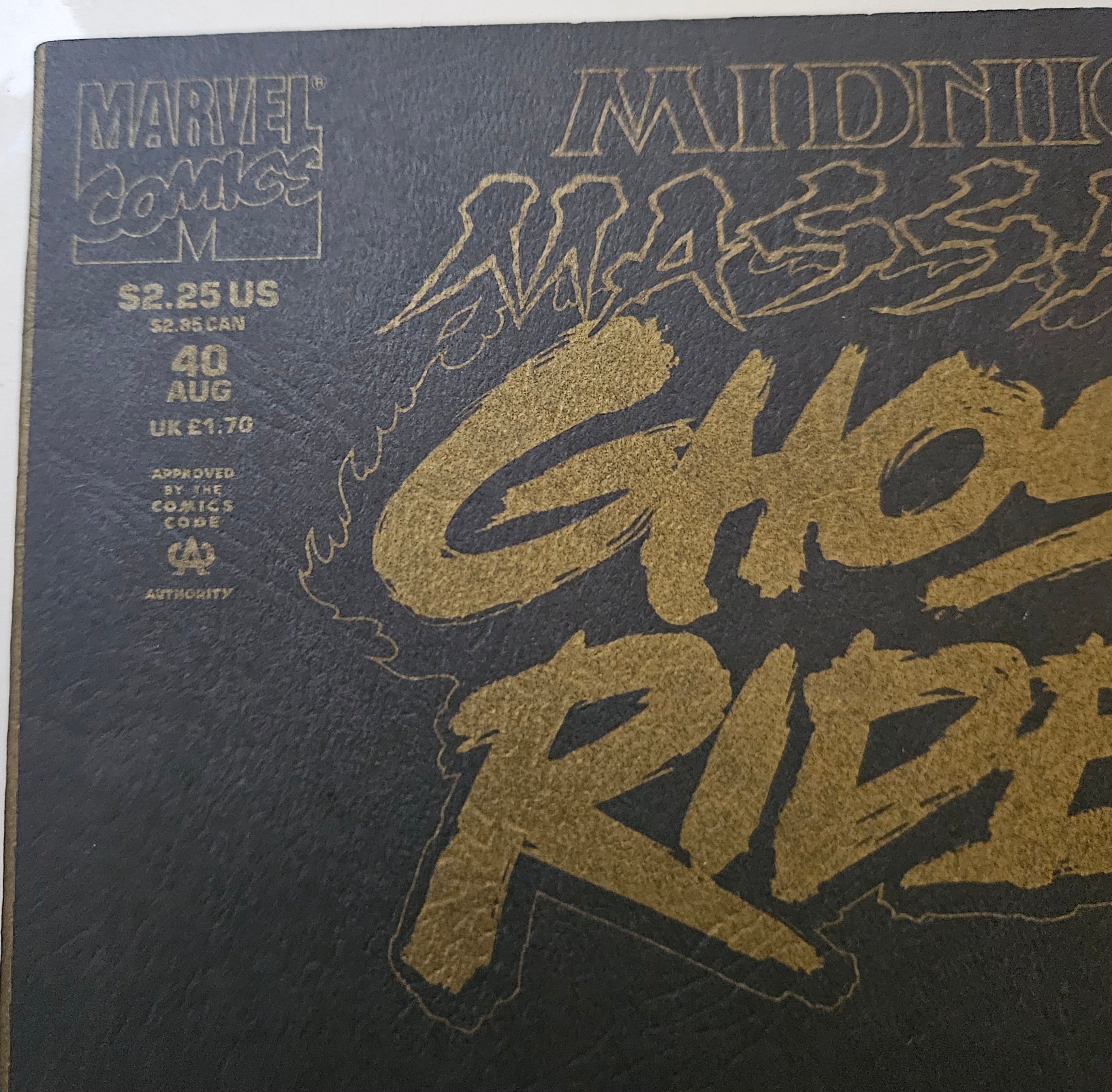 Ghost Rider #40: The Devil’s Deal - Marvel Comics 1992 Vintage Collectible - Perfect for Comic Book Enthusiasts & Marvel Fans