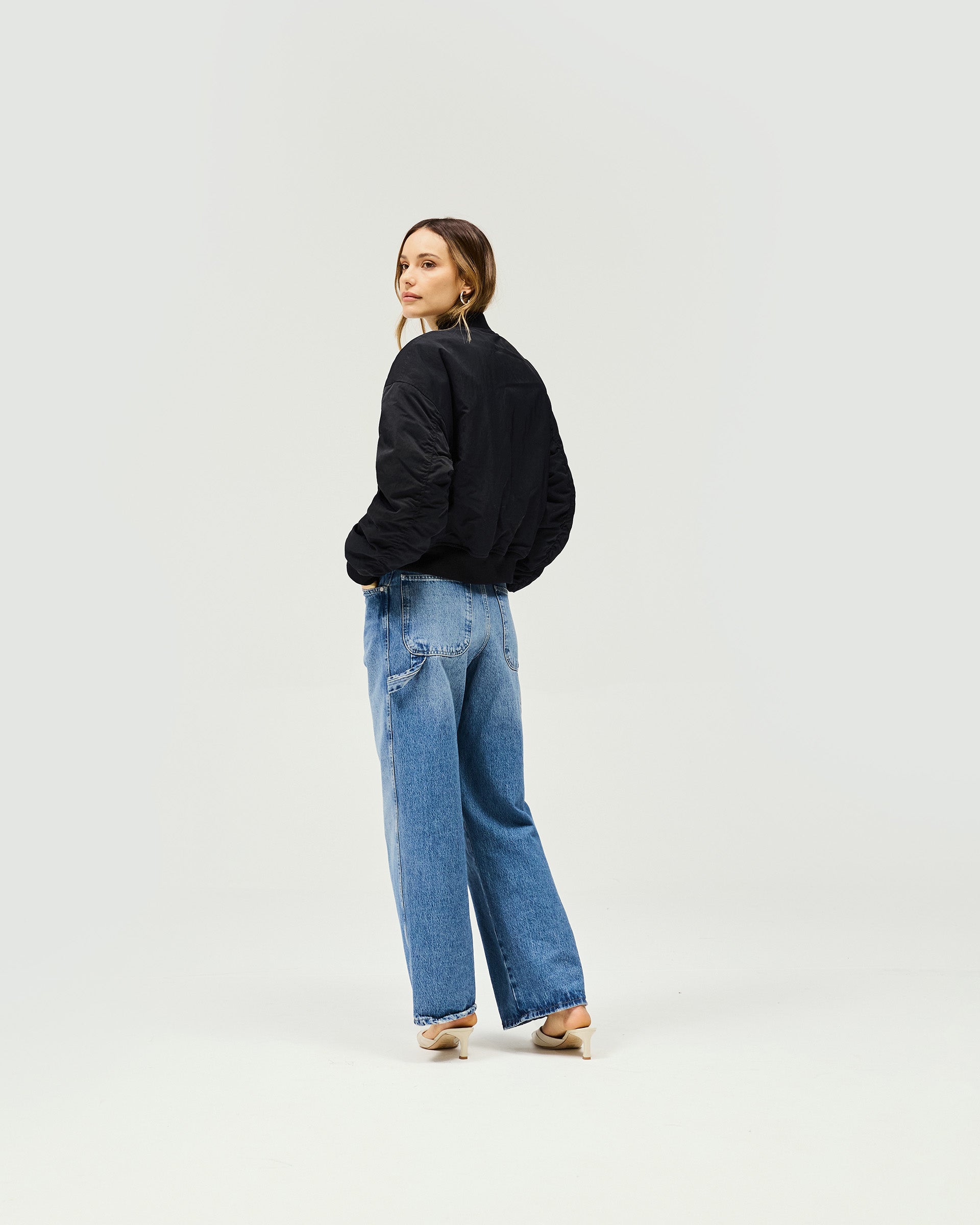 Subway Jacket - Jet Black | Stylish & Comfortable Urban Outerwear for Men & Women | Perfect for Commuting, Travel & Everyday Wear