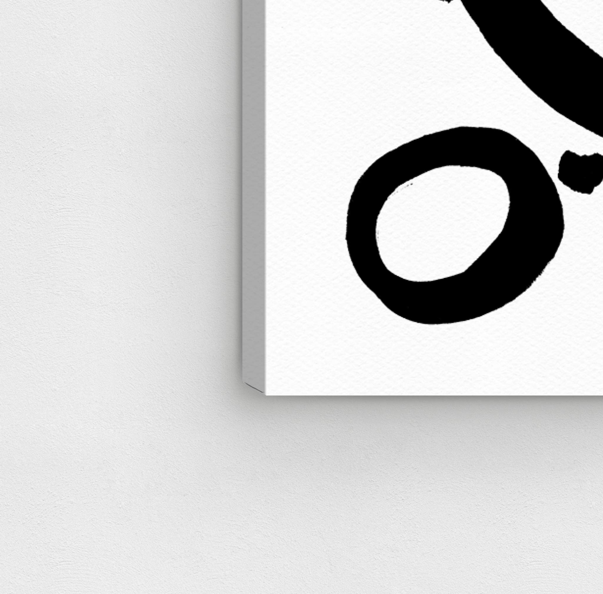 Abstract Wall Art Canvas Prints 'Formadas II' by Oliver Gal – 24