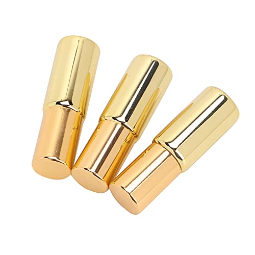 Premium Gold Glass Roll On Bottles for Perfume & Essential Oils - Leakproof Travel Size with Exquisite Craftsmanship - Perfect for Home, Spa, Gym & On-the-Go Aromatherapy