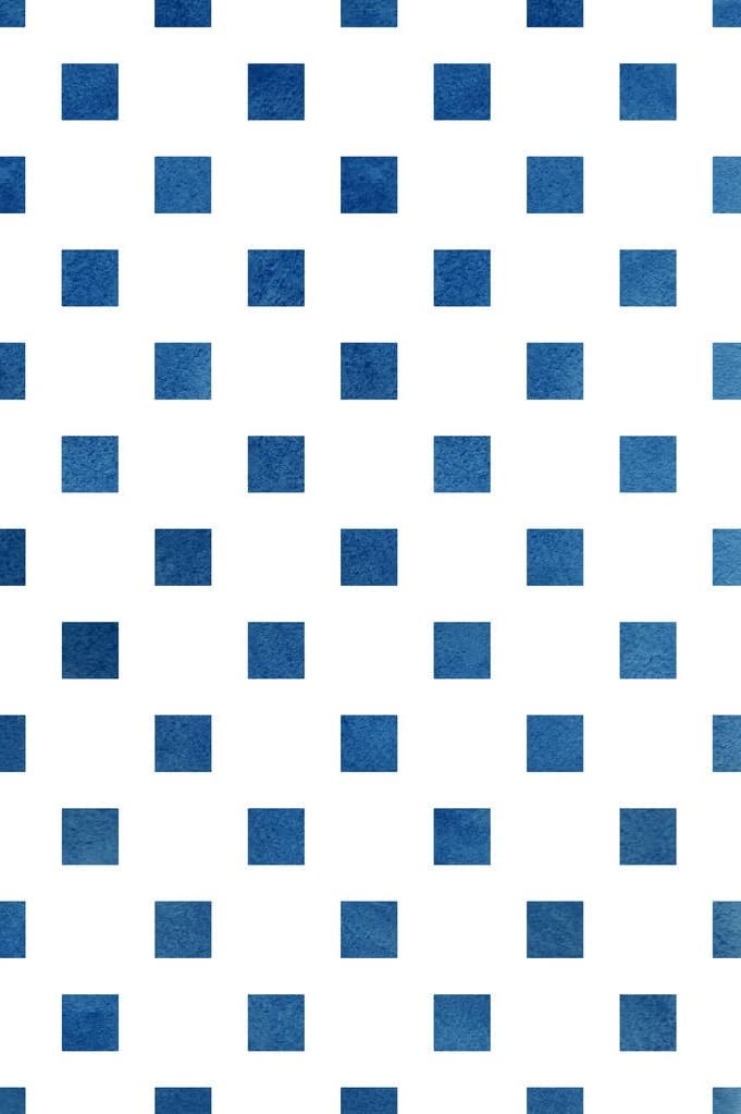 Navy Blue & White Pattern Modern Washable Shaggy Area Rug 6x8 ft - Soft Plush French Carpet for Living Room, Bedroom, Dining Room - Non-Slip Thick Rug Under Coffee Table, Kitchen & Laundry Runner - Perfect for Cozy Home Decor & High-Traffic Areas